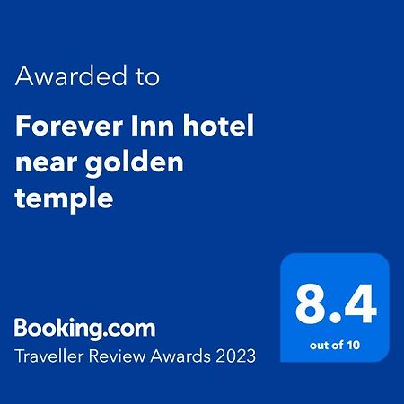 Forever Inn Hotel Near Golden Temple Amritsar Exteriér fotografie